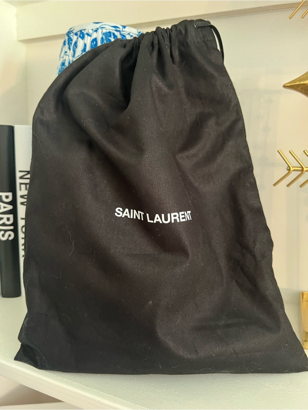 Saint Laurent Black Monogram Matelasse Leather Flip Wallet with YSL Logo - Picture 9 of 10
